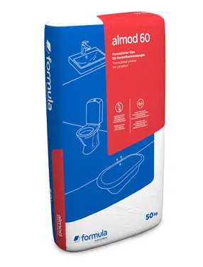 Formulated plaster for ceramics